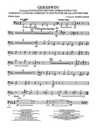 Gershwin! (Medley): String Bass