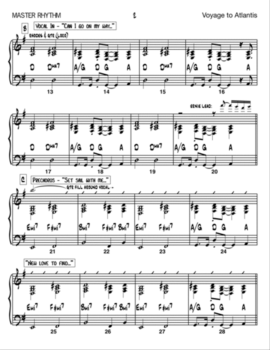 Voyage To Atlantis Voice scores gallery preview page 2