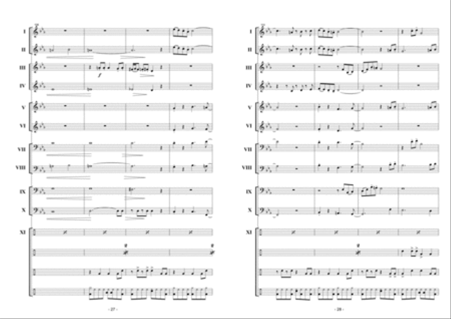 Make your move Concert Band scores gallery preview page 15