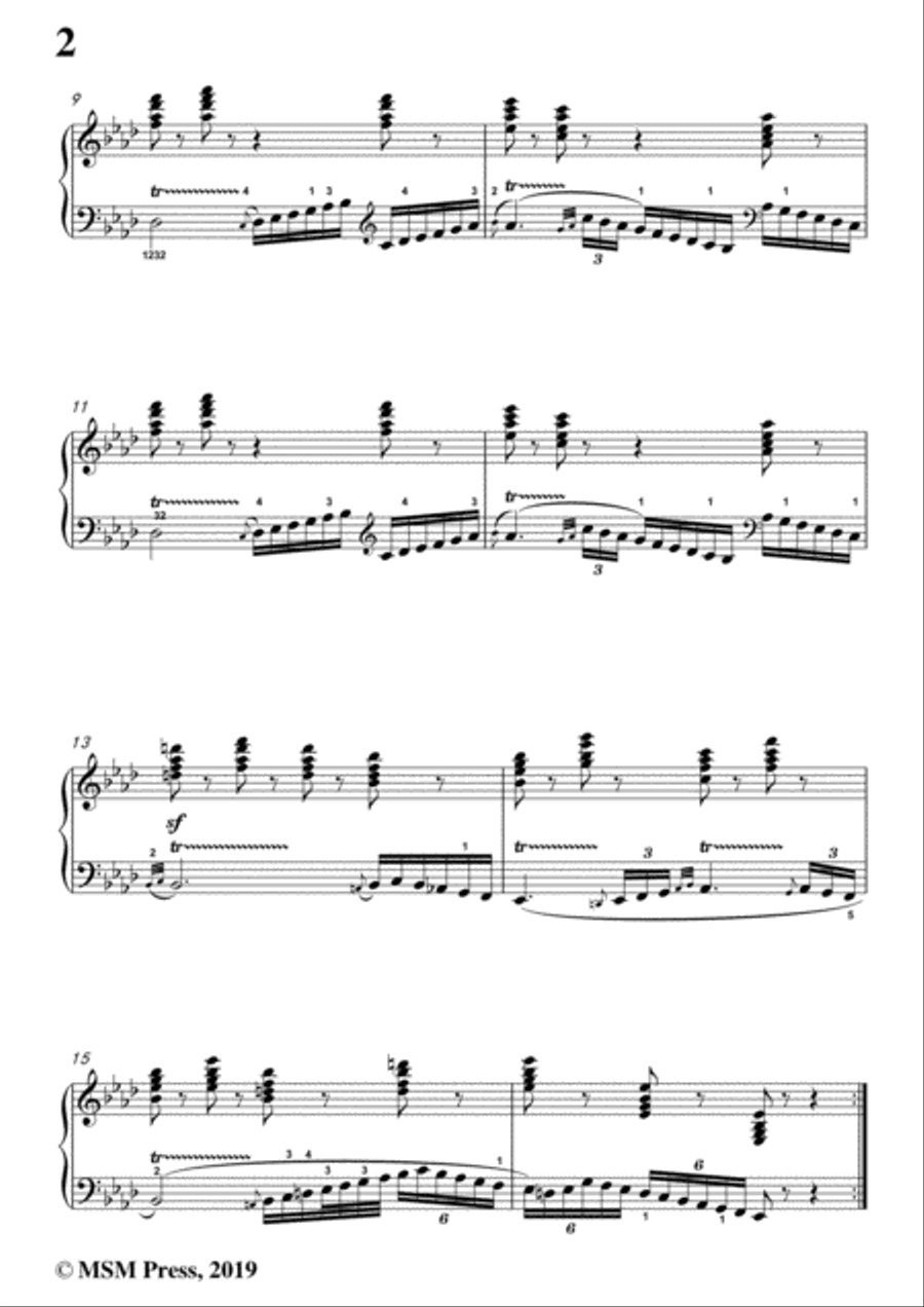 Czerny-The Art of Finger Dexterity,Op.740 No.48,for Piano Piano Solo scores gallery preview page 4
