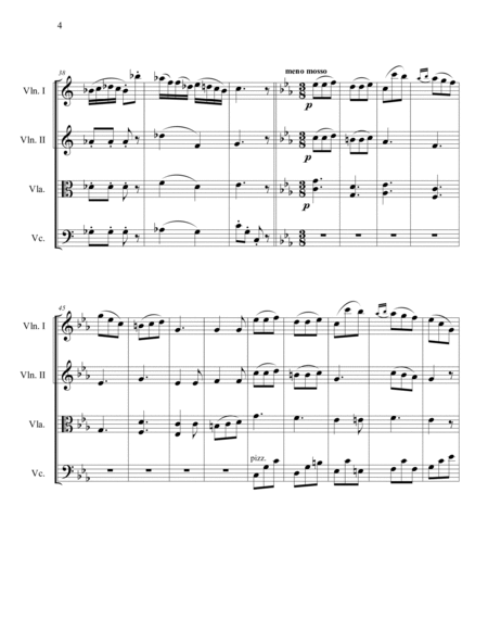 QUADRILLE for String Quartet | Music for Balls image number null