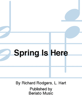 Book cover for Spring Is Here