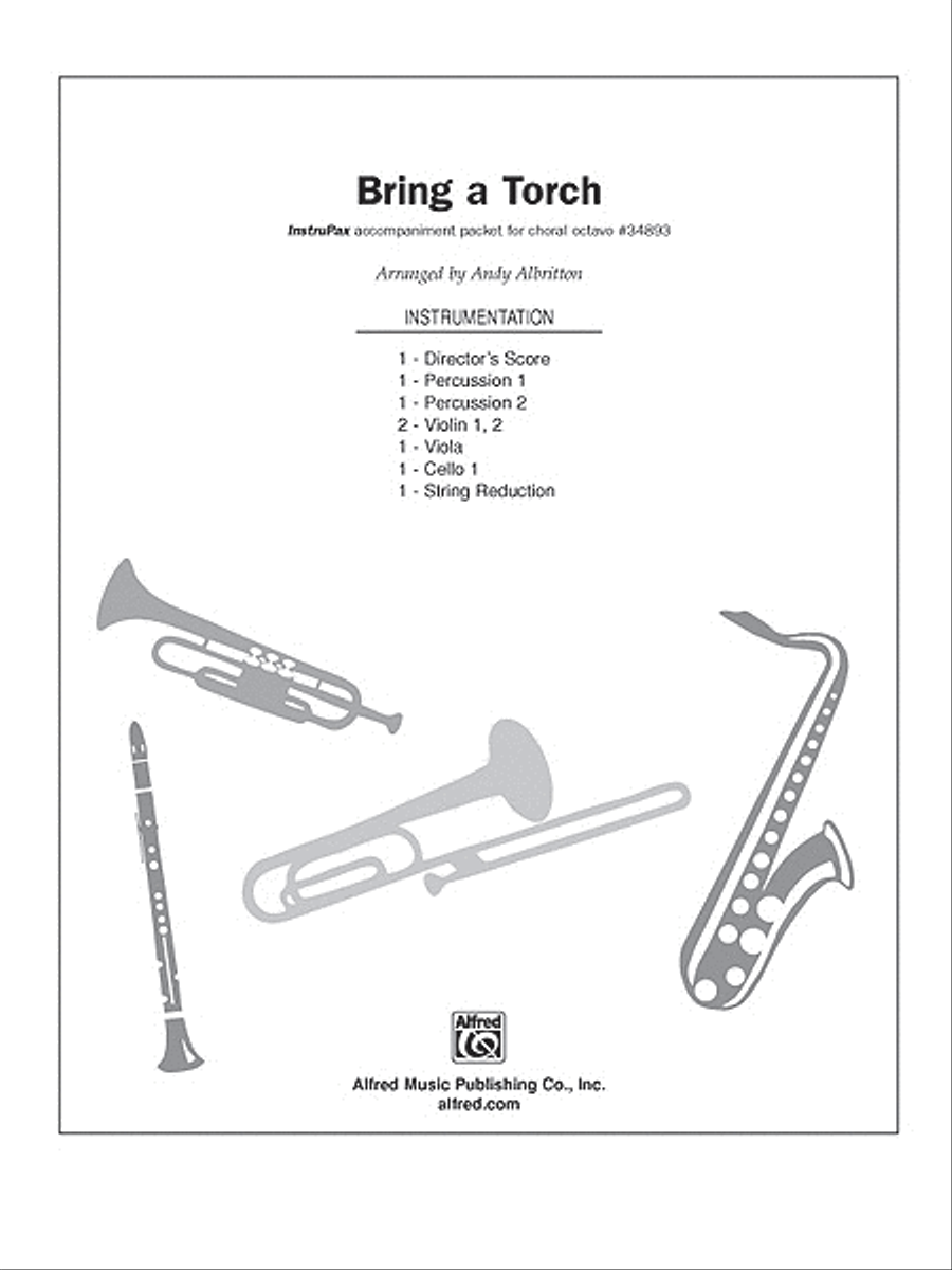 Bring a Torch Choir scores gallery preview page 1