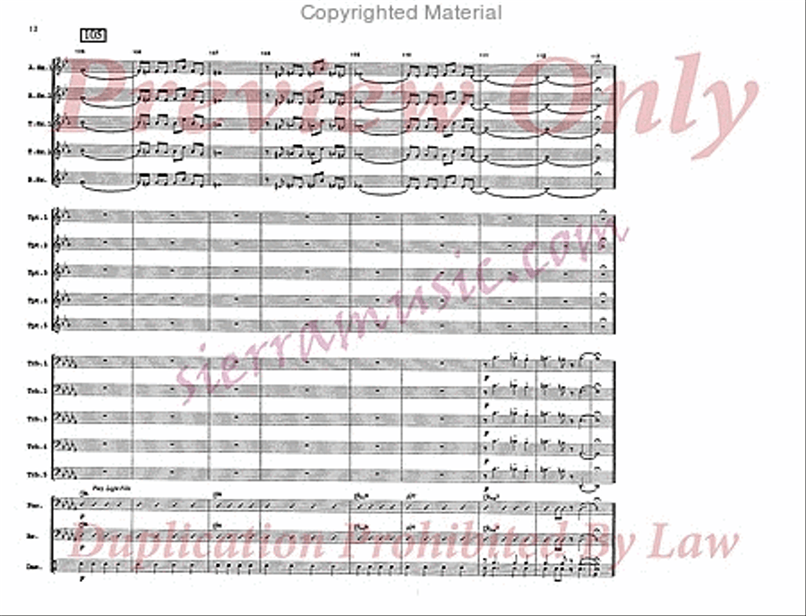 Dynaflow Dynaflow Jazz Ensemble scores gallery preview page 13