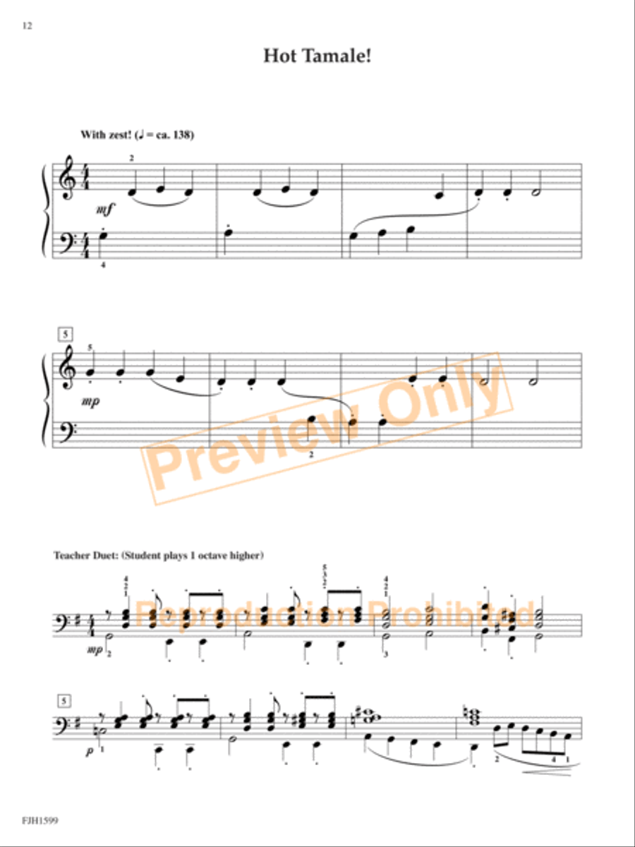 Just for Fun Just for Fun Easy Piano scores gallery preview page 3