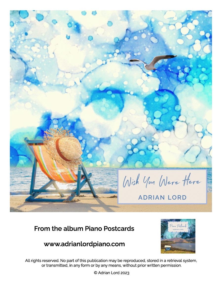 Wish You Were Here Piano Solo scores gallery preview page 1