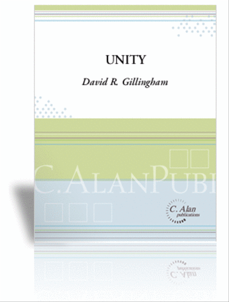 Unity (score & parts) Percussion Ensemble scores gallery preview page 1