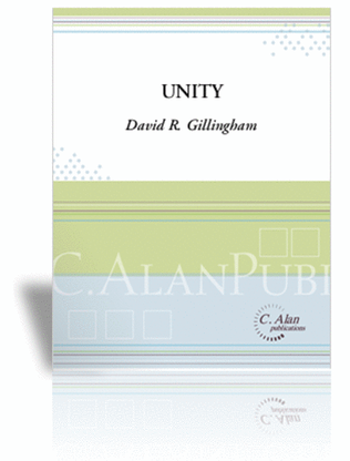Book cover for Unity (score & parts)