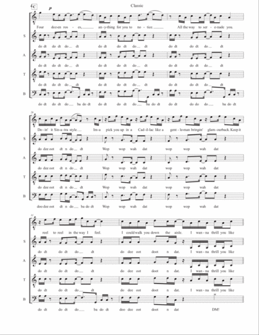 Classic 4-Part scores gallery preview page 4
