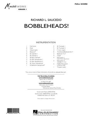 Bobbleheads! - Conductor Score (Full Score)