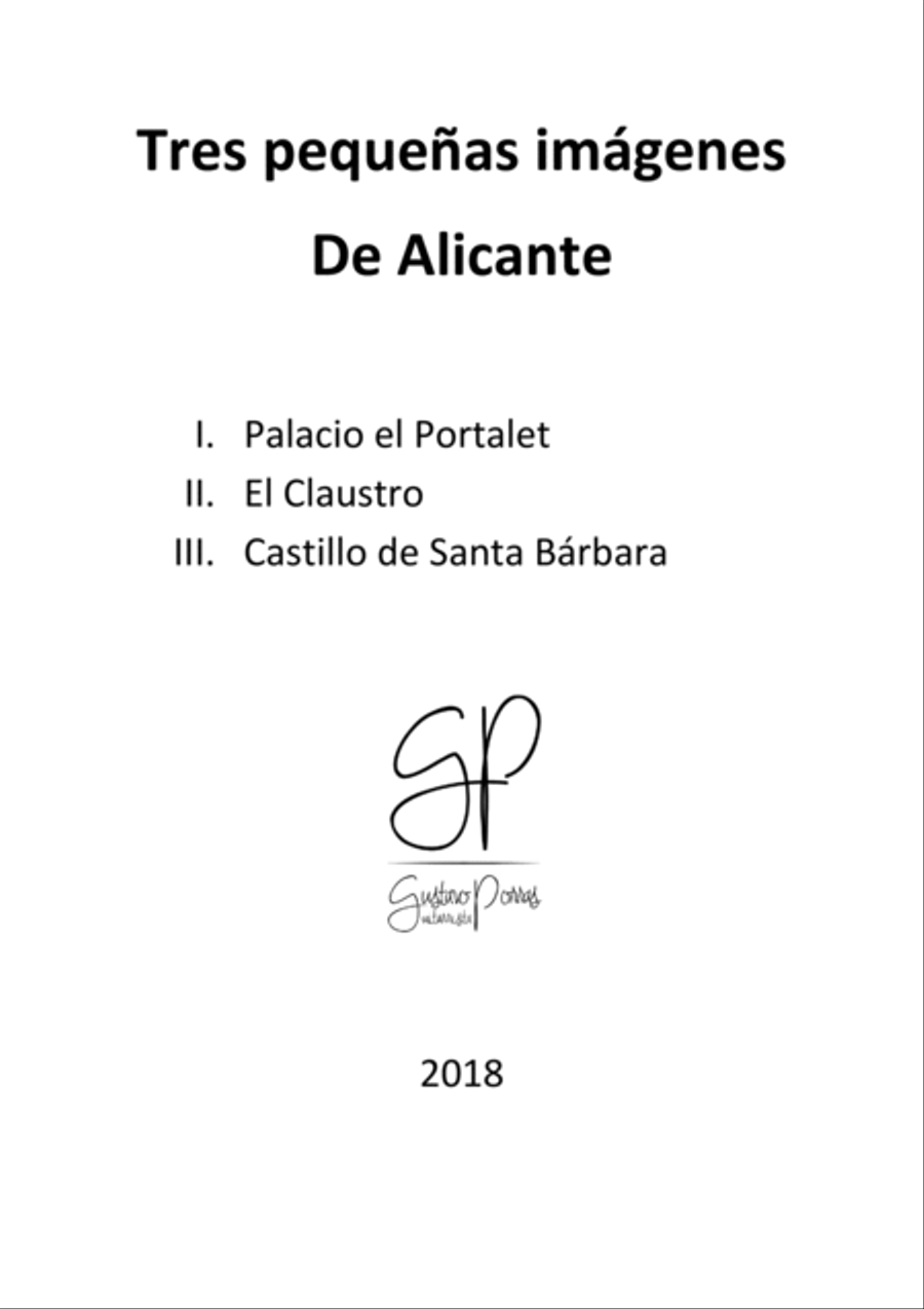 Three little pictures of Alicante image number null