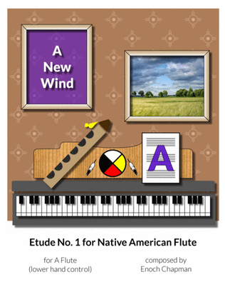Etude No. 1 for "A" Flute - A New Wind