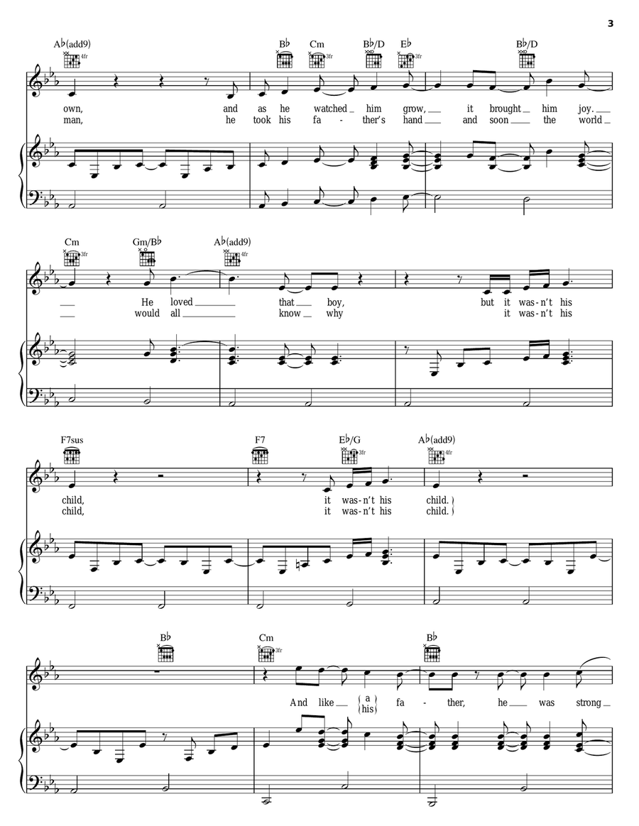 It Wasn't His Child It Wasn't His Child Acoustic Guitar scores gallery preview page 3