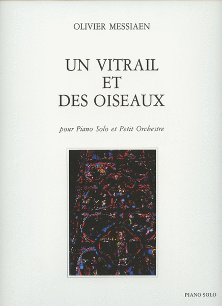 Un Vitrail Et Des Oiseaux (piano Part)