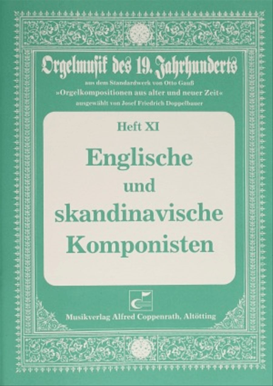 English and scandinavian composers Collection / Songbook scores gallery preview page 1