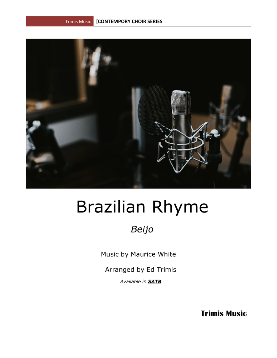 Brazilian Rhyme 4-Part scores gallery preview page 1