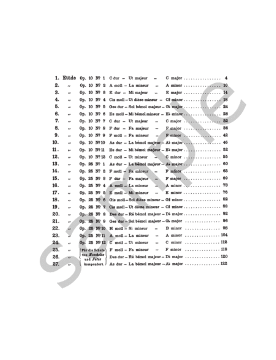 Etudes for Piano Piano Method scores gallery preview page 3