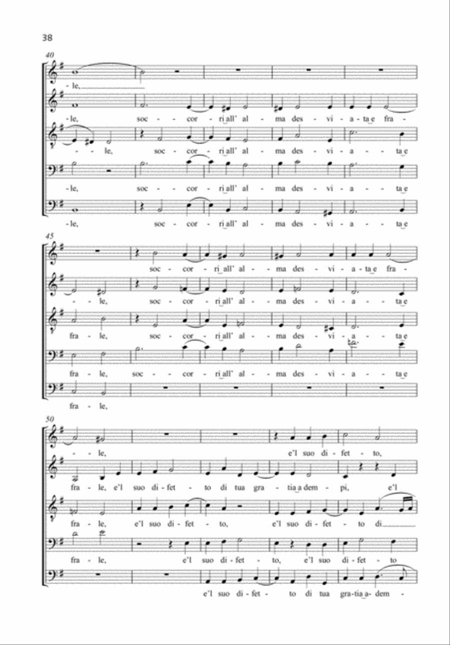 I'vo piagendo Men's Choir scores gallery preview page 4
