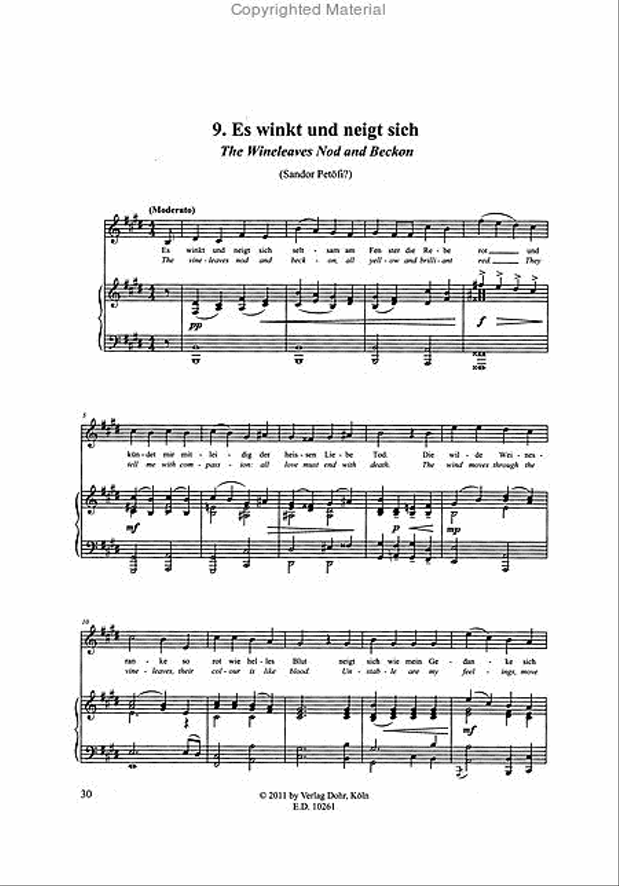 Sämtliche Lieder Voice scores gallery preview page 5
