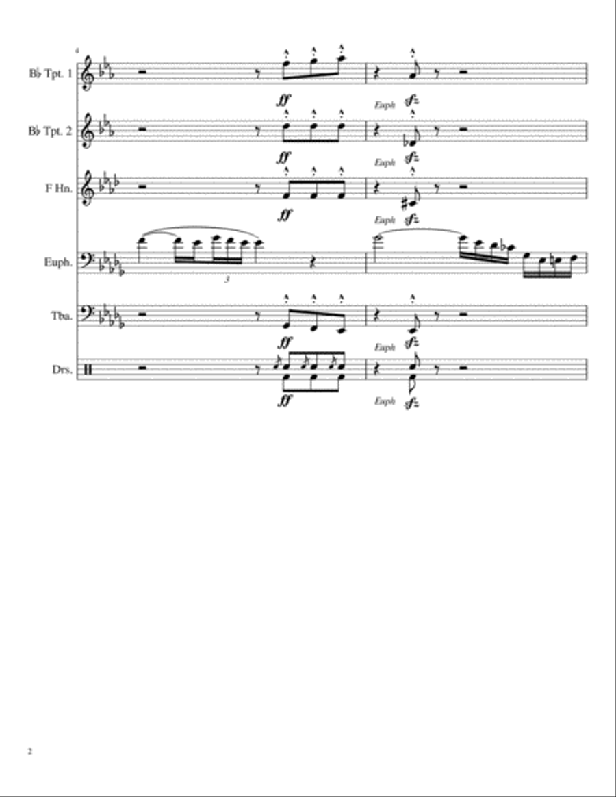Jalousie (tango Tzigane) Jalousie (tango Tzigane) Handbell Choir scores gallery preview page 2