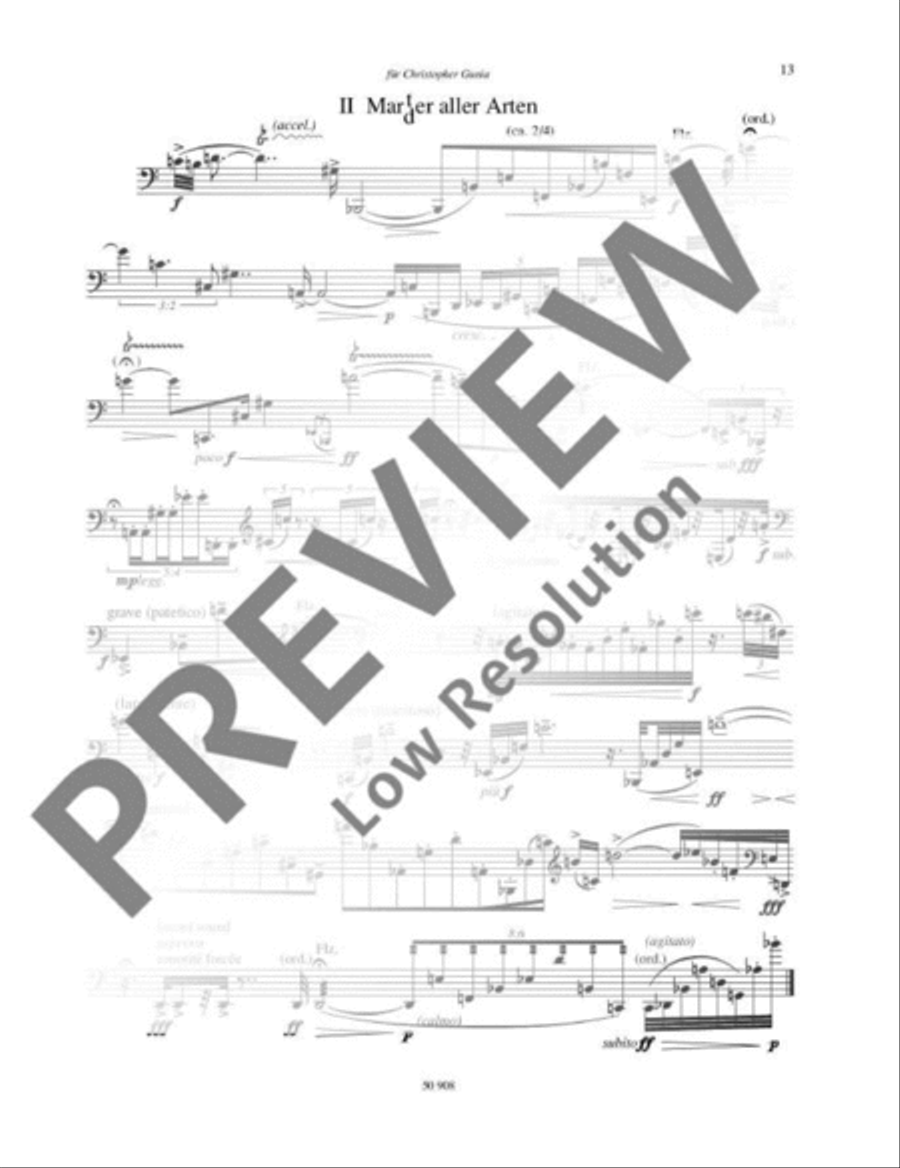 KLAUS-UR KLAUS-UR Bassoon Solo scores gallery preview page 14