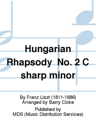 Book cover for Hungarian Rhapsody No. 2 C sharp minor