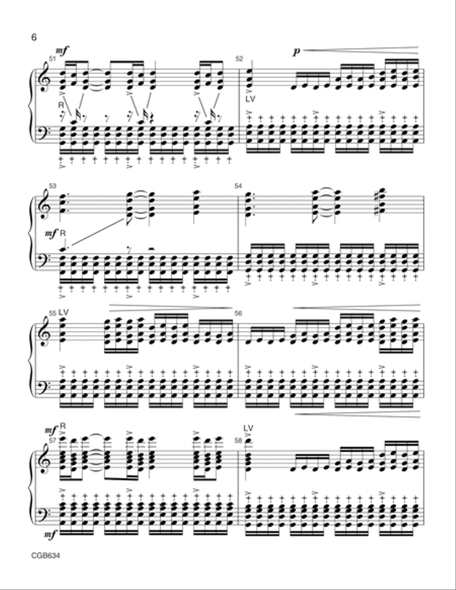 Guiding Spirit Handbell Choir scores gallery preview page 6