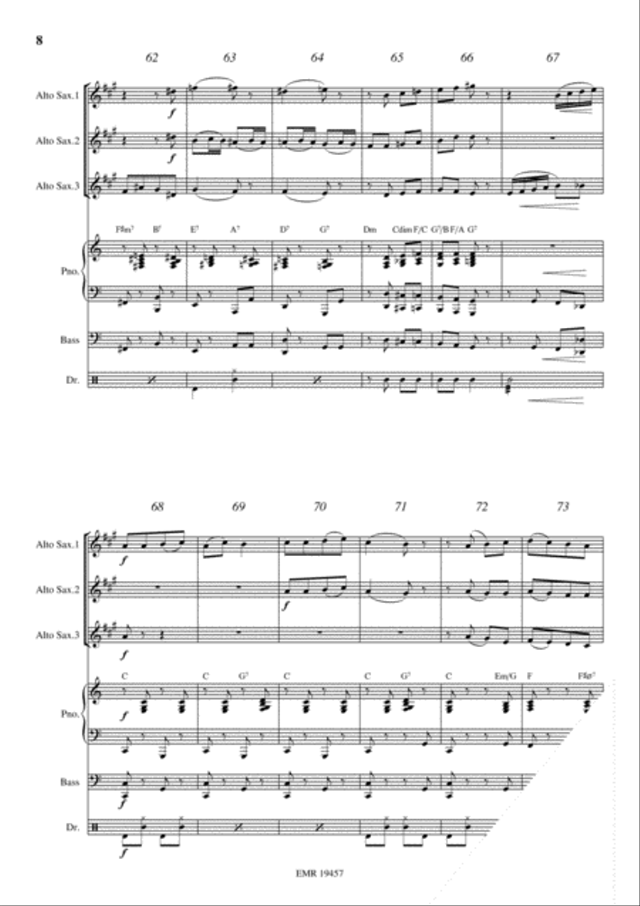Yankee Doodle Yankee Doodle Alto Saxophone scores gallery preview page 8