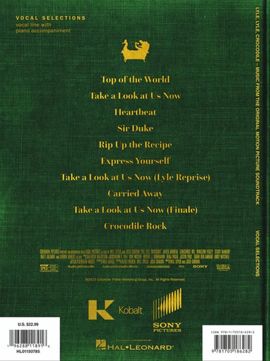 Lyle, Lyle, Crocodile Piano, Vocal, Guitar scores gallery preview page 7