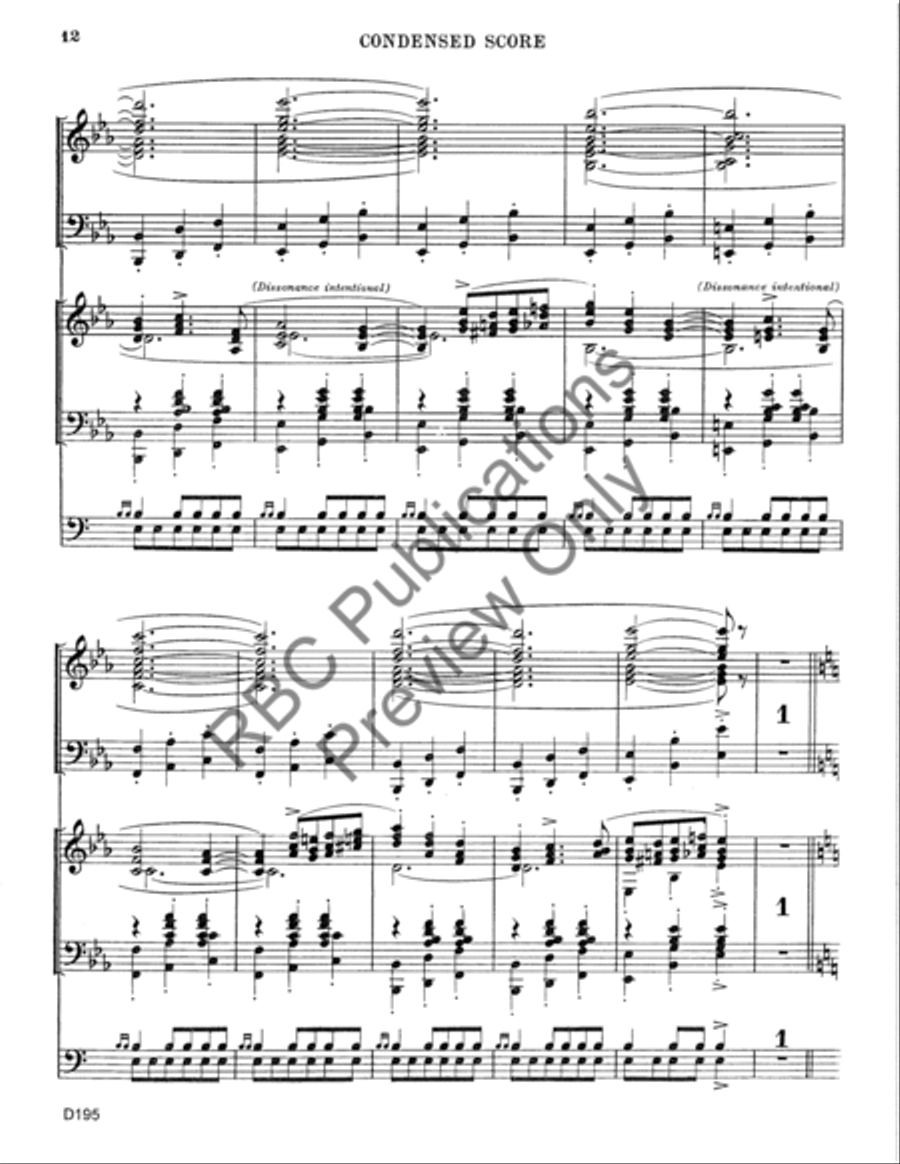 El Torero (Score) Concert Band scores gallery preview page 15