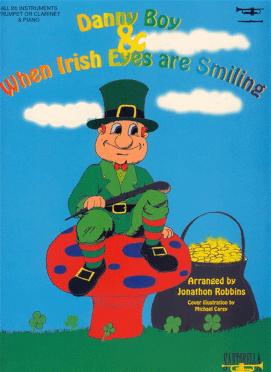 Danny Boy / When Irish Eyes 2 In 1 Bb Inst B-Flat Instrument scores gallery preview page 1