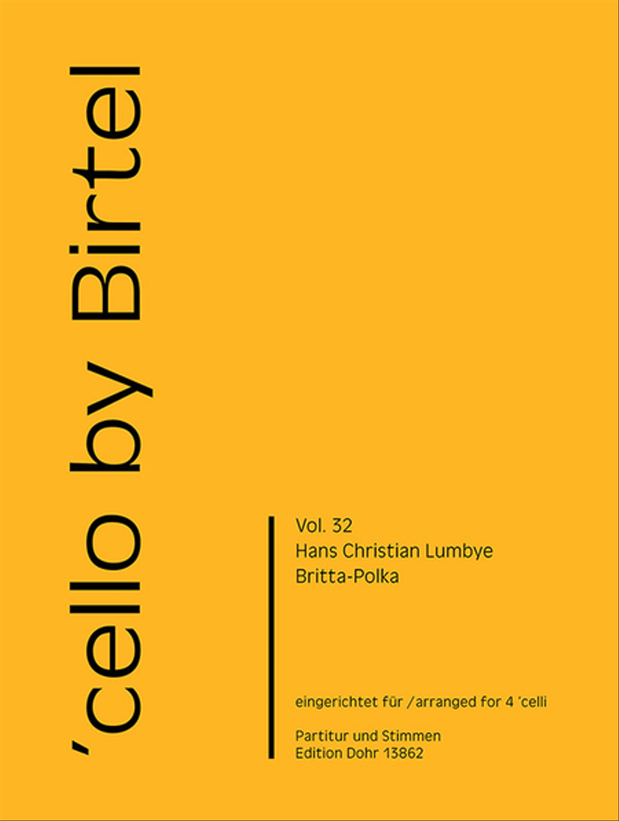 Britta Polka (für vier Violoncelli) Cello scores gallery preview page 1