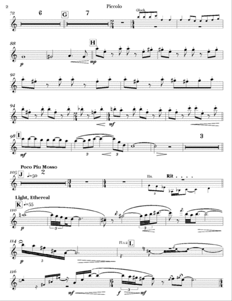 Music for Sonora (Orchestra Parts) Large Ensemble scores gallery preview page 3