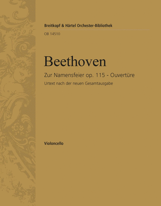 Zur Namensfeier Op. 115
