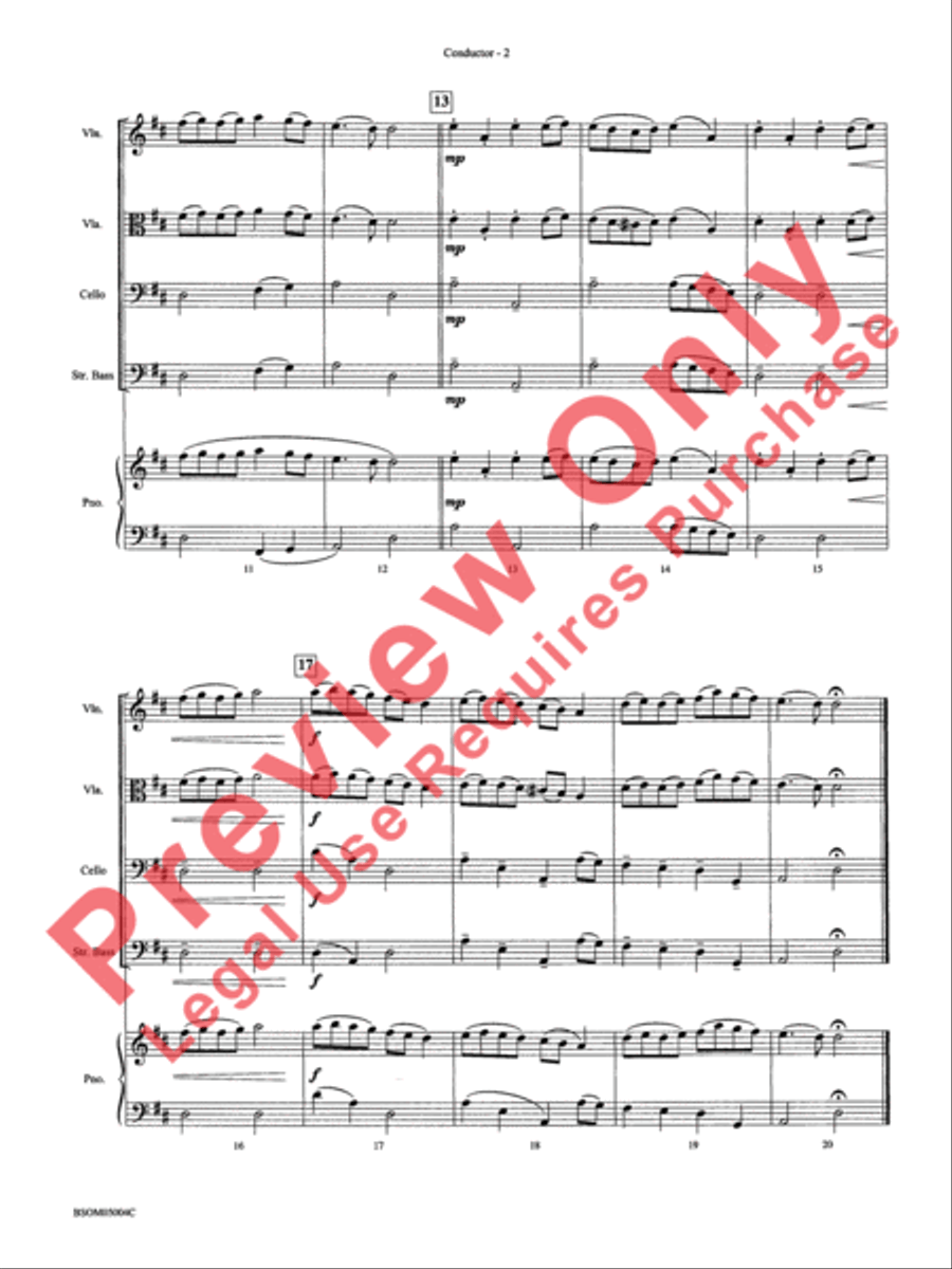 Belwin Beginning String Orchestra Kit #1 String Orchestra scores gallery preview page 5