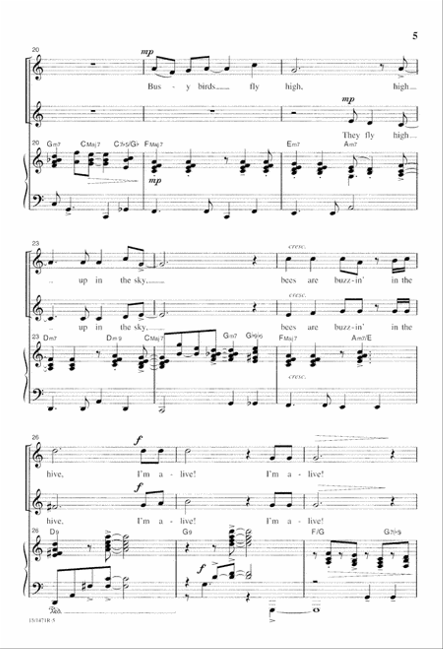 Spring 2-Part scores gallery preview page 5