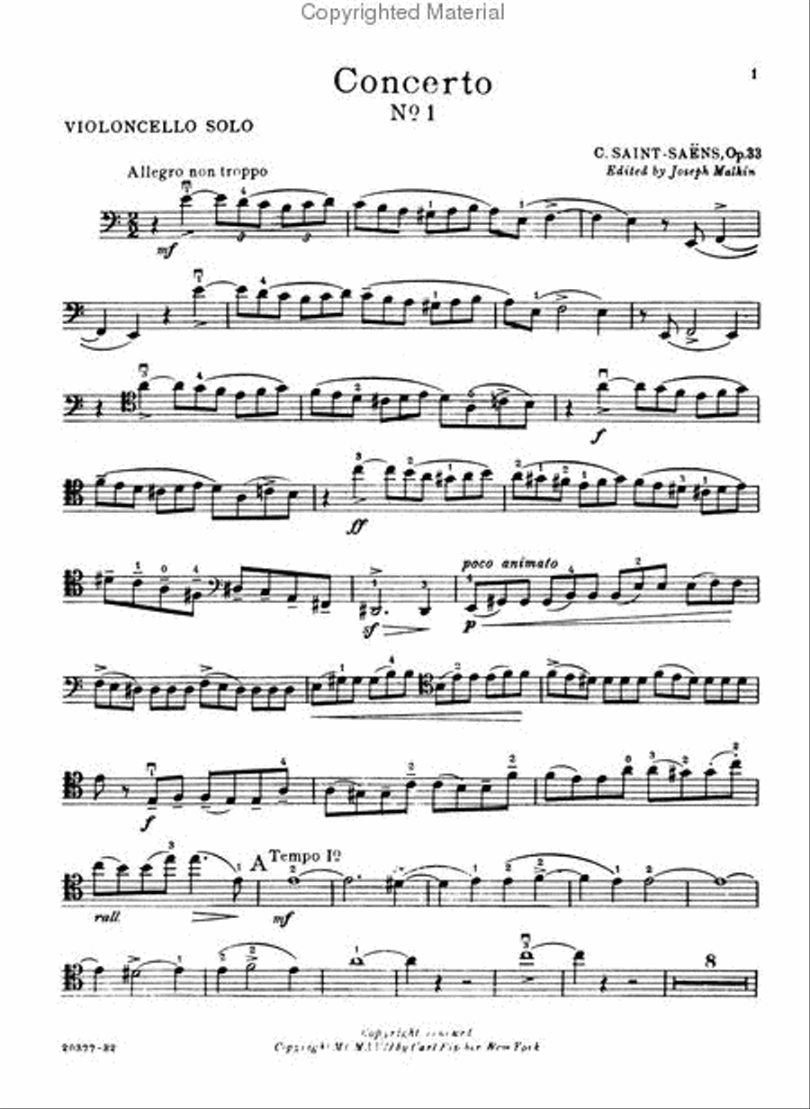 Concerto No. 1 Piano Accompaniment scores gallery preview page 4