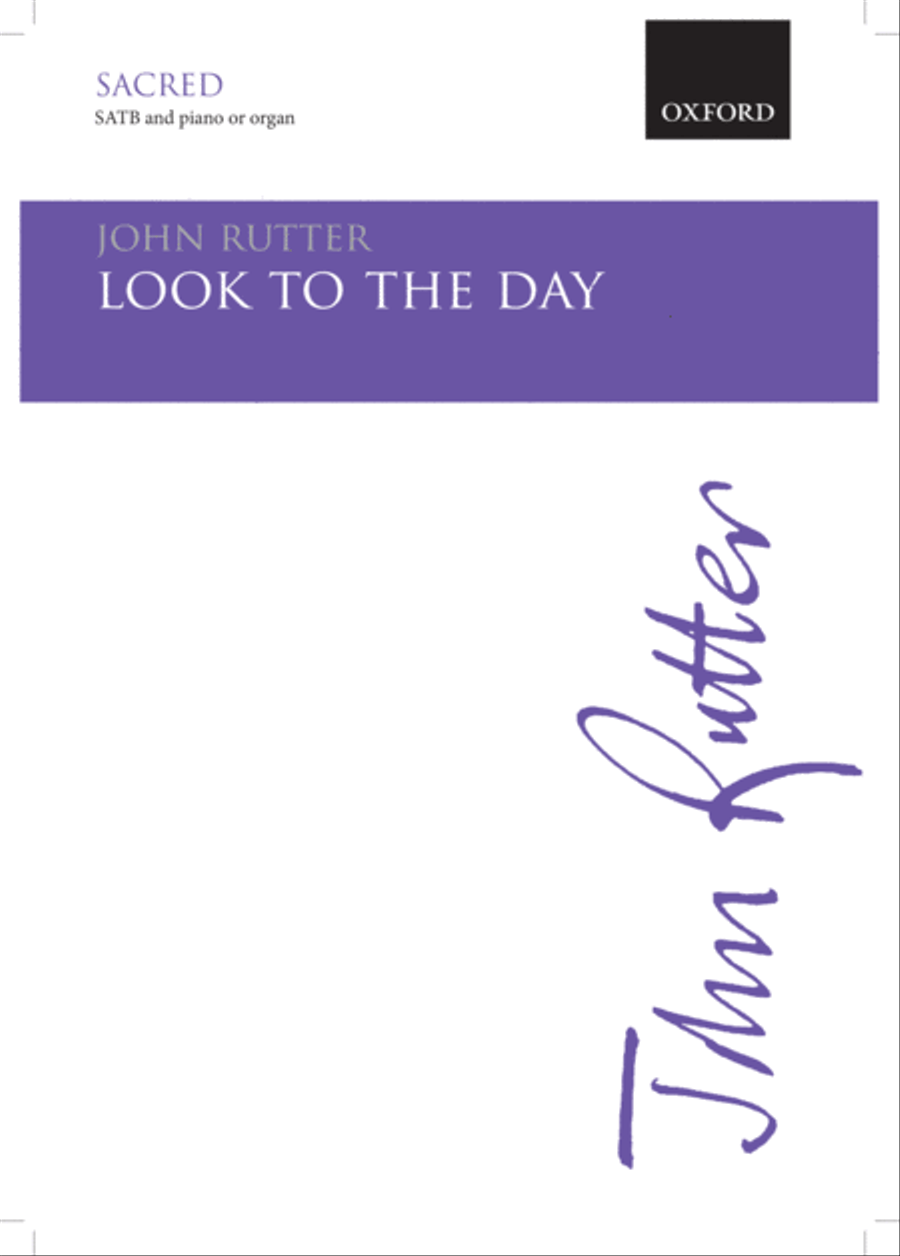 Book cover for Look to the day