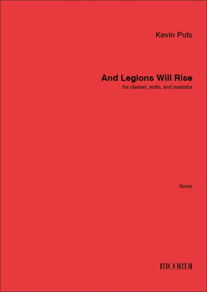 Book cover for And Legions Will Rise