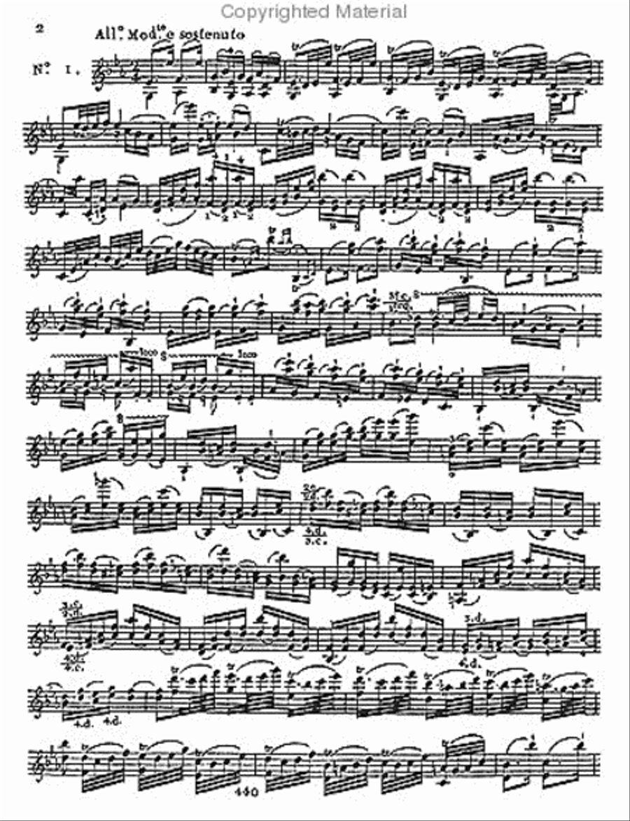 24 matinees Violin Solo scores gallery preview page 2