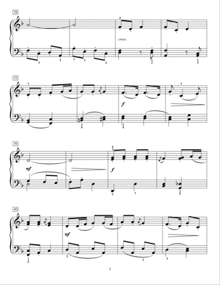 Darkening Sky (arr. Joseph Johnson) Piano Method scores gallery preview page 3