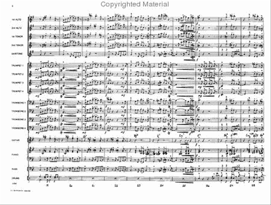Frankie & Johnny Jazz Ensemble - Sheet Music page 4