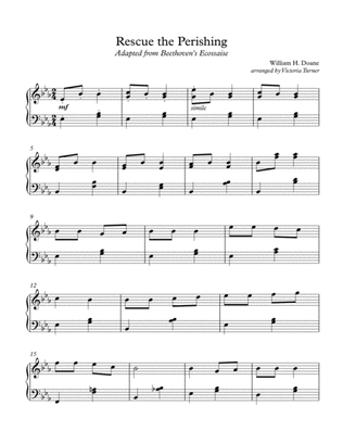 Rescue the Perishing - adapted from Beethoven's Ecossaise