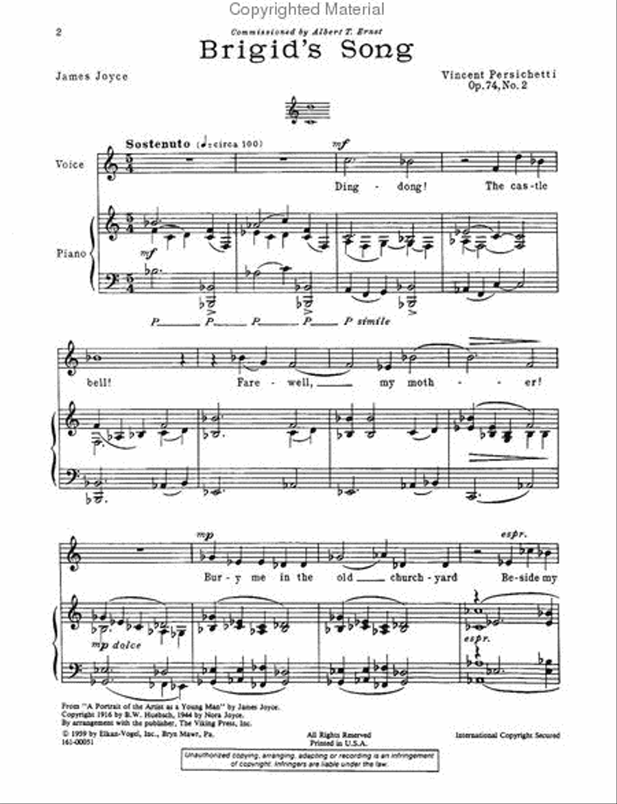 Brigid's Song, No. 2 From 