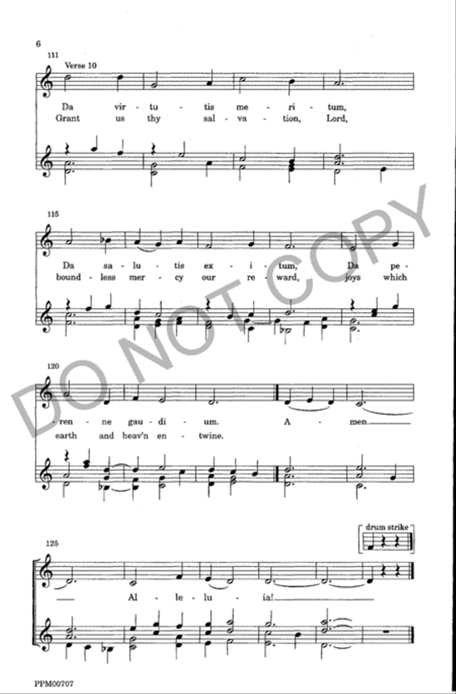 Veni Sancte Spiritus Veni Sancte Spiritus Unison Choir scores gallery preview page 7