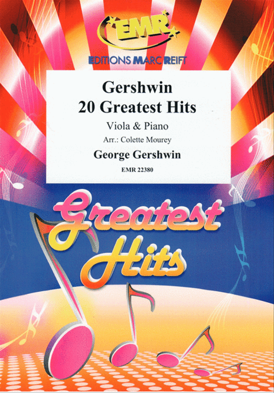 Gershwin 20 Greatest Hits Piano Accompaniment scores gallery preview page 1