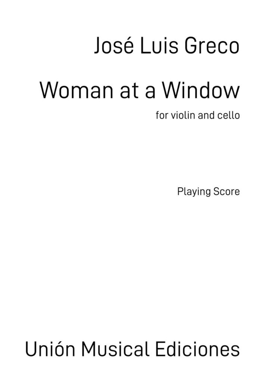 Woman at a Window Cello scores gallery preview page 1