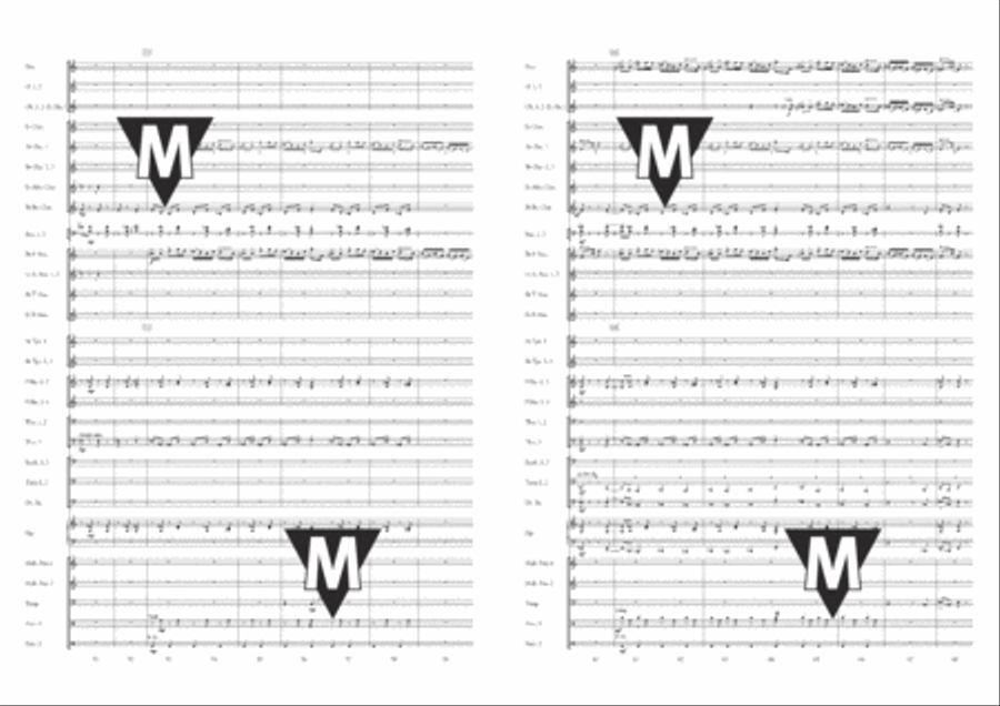 Romanian Dances II - Suite Concert Band scores gallery preview page 5