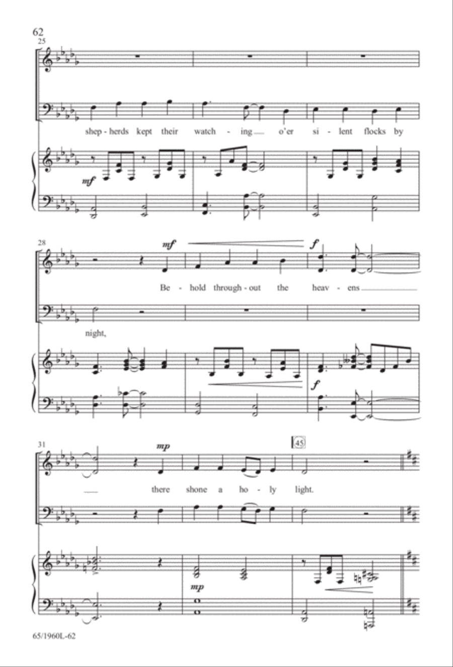 A New Birth...A New Beginning 4-Part scores gallery preview page 63