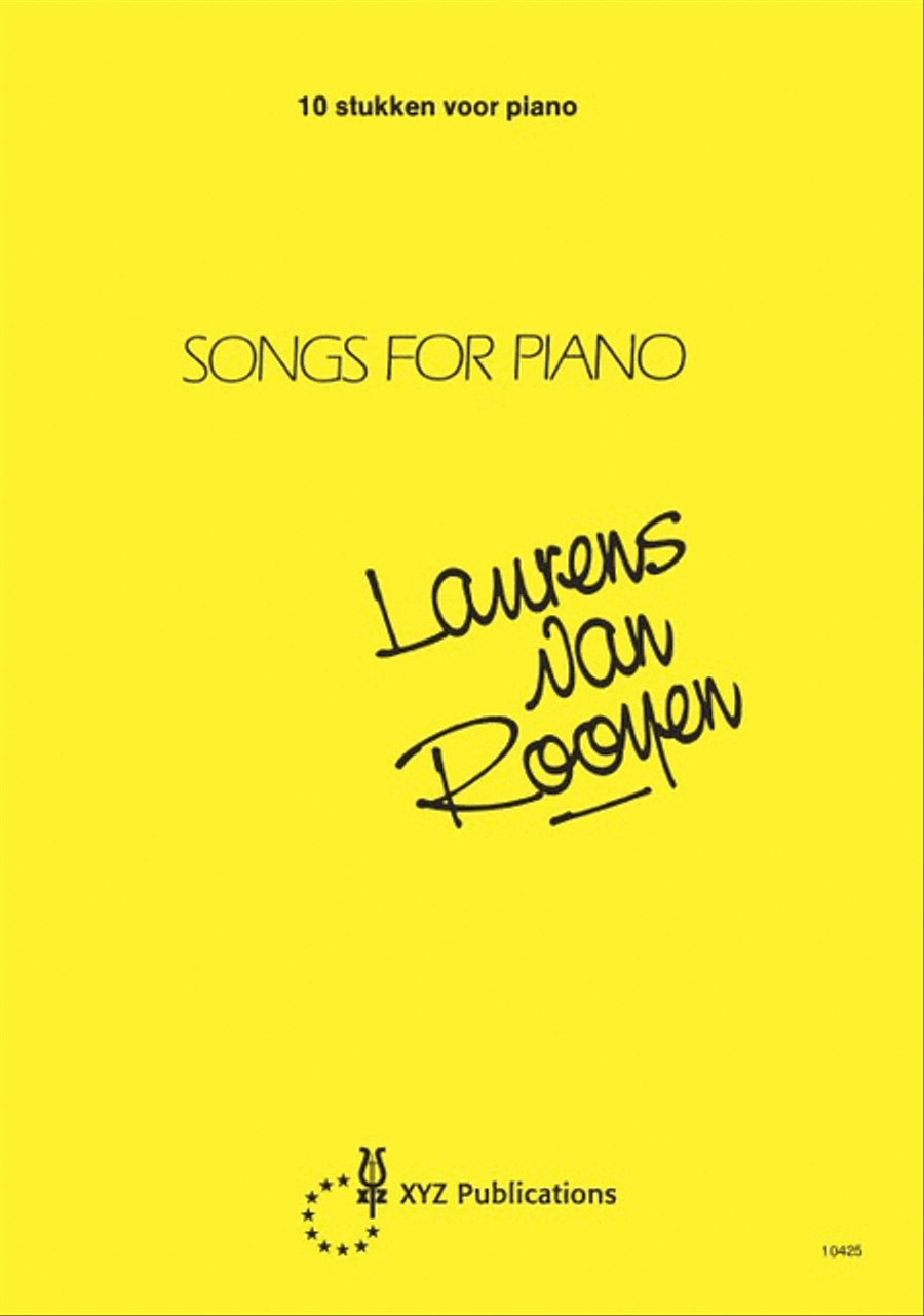 Songs For Piano Piano Solo scores gallery preview page 1
